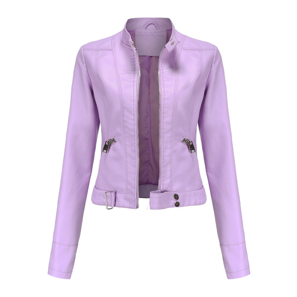 Tailored Leather Jacket for Women