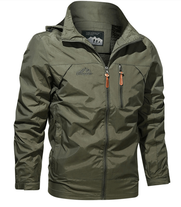 Men’s Waterproof Outdoor Jacket – Lightweight & Windproof