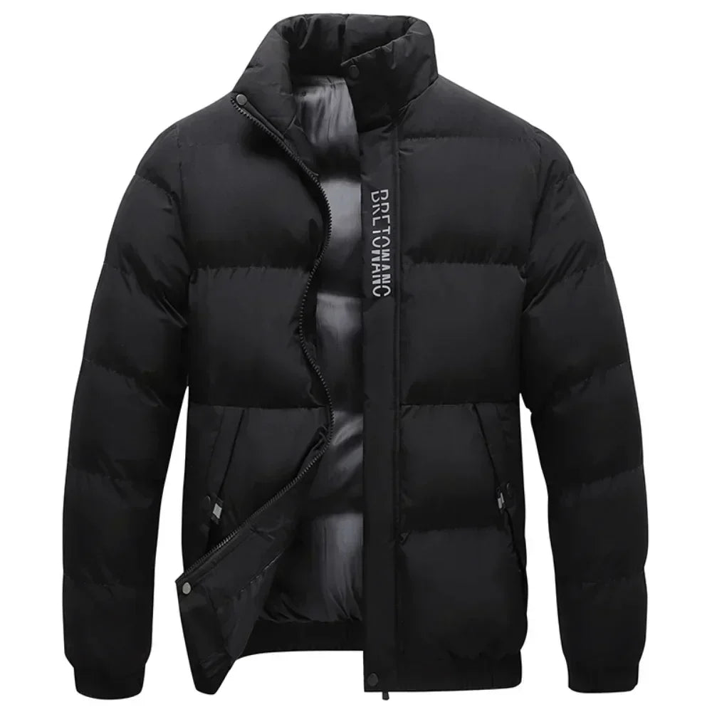 Men's Winter Jacket with Collar