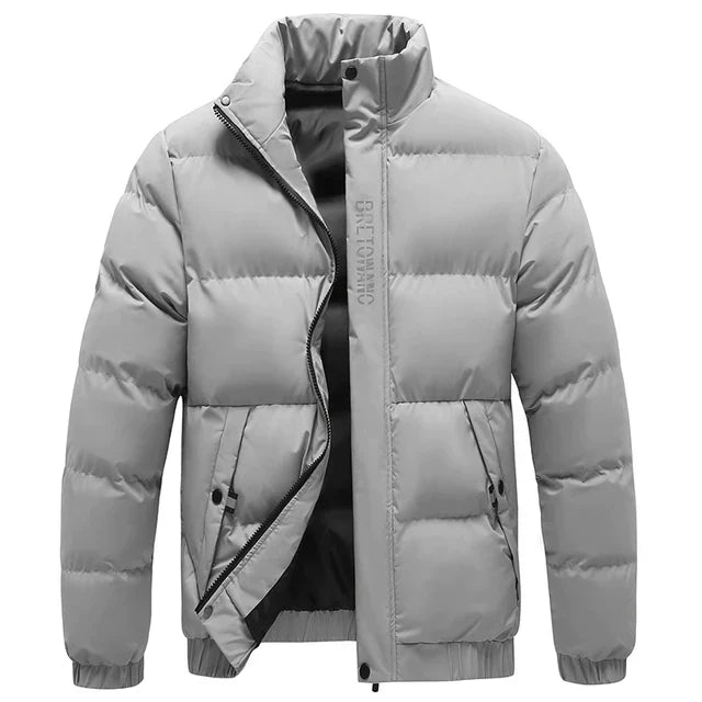 Men's Winter Jacket with Collar