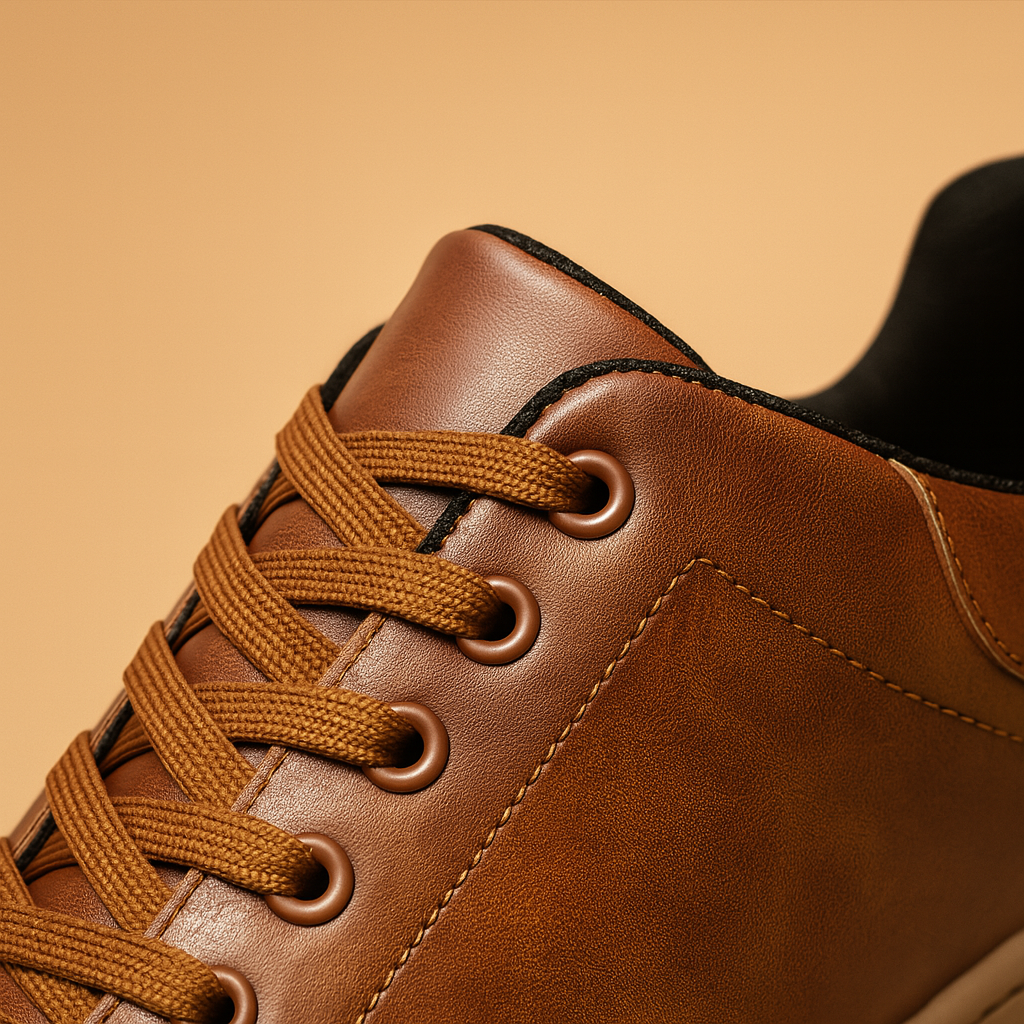 Men’s Urban Lace-Up Shoes – Durable Comfort with Modern Style