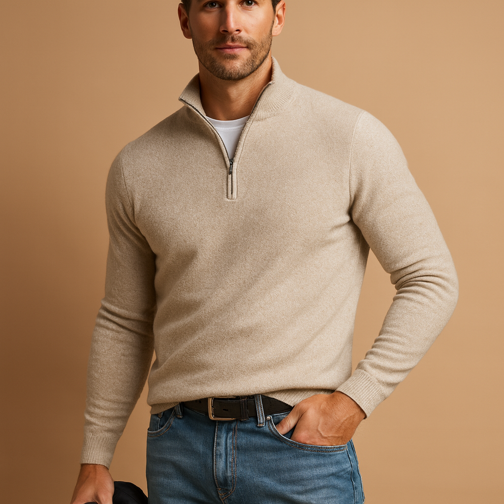 Men’s Zip Cardigan for Everyday Comfort and Smart Layering