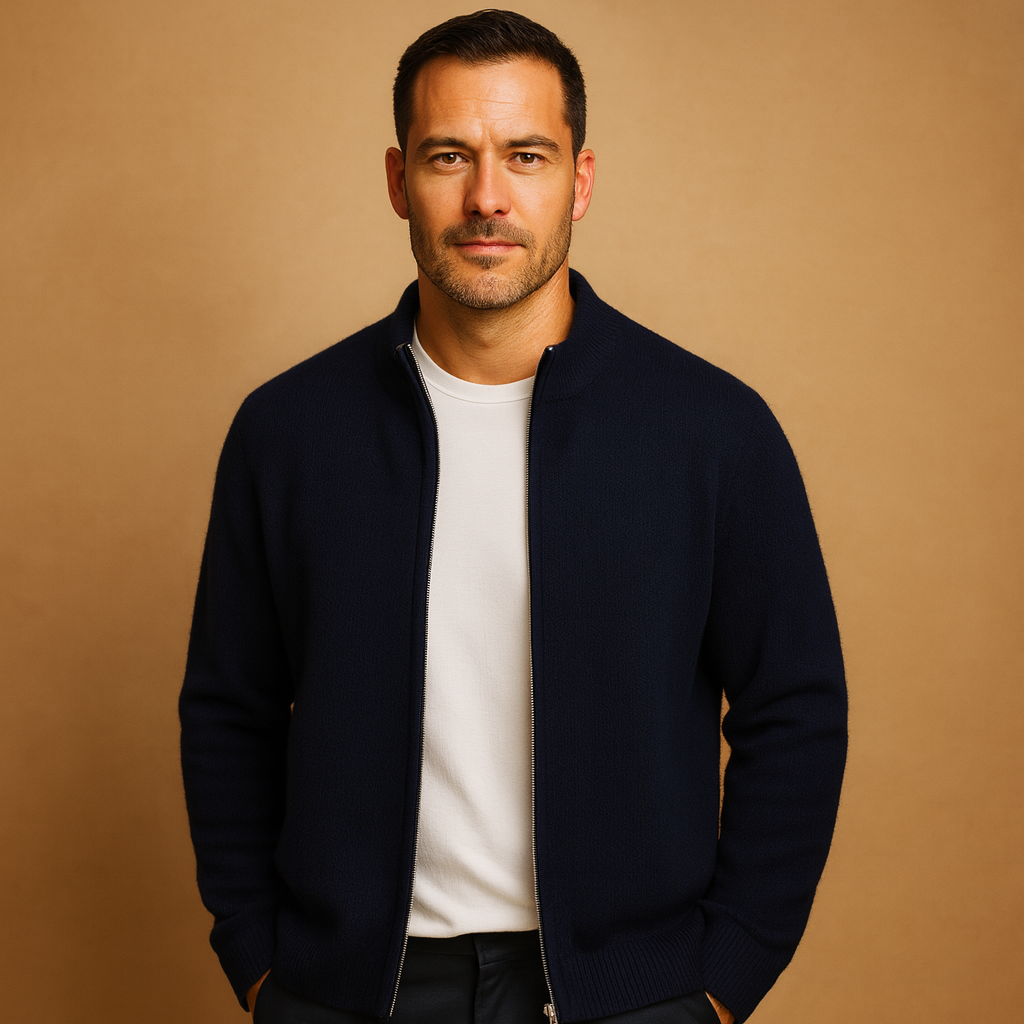 Men’s Zip Cardigan
