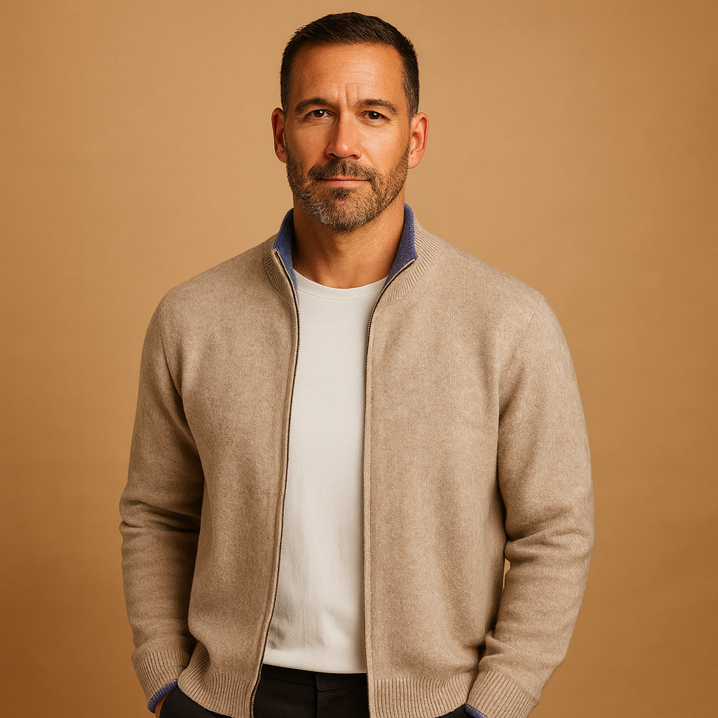Men’s Zip Cardigan