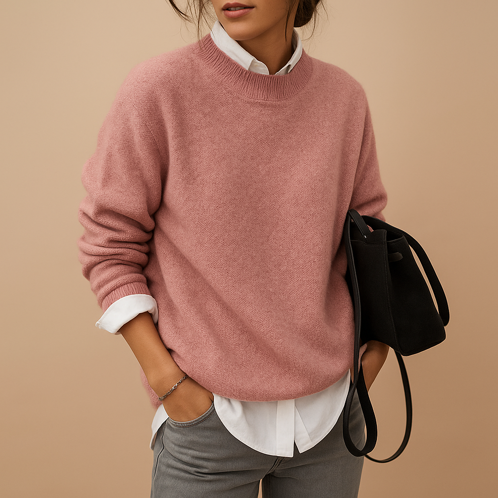 Women's Wool Jumper – Elegant Fit with Minimalist Design